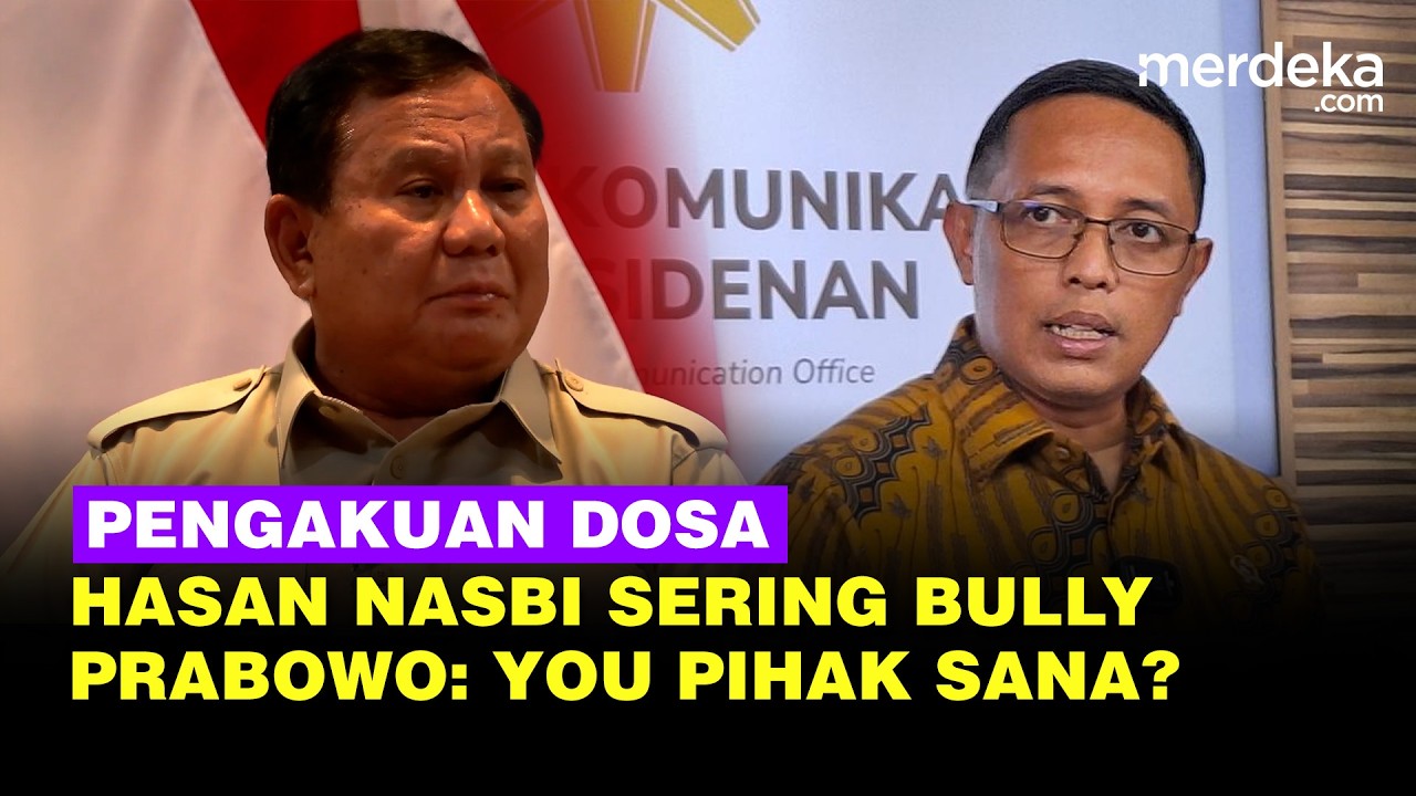 Reaksi Prabowo Mengejutkan saat Hasan Nasbi Pengakuan Dosa Sering Bully: You Pihak Sana ya?