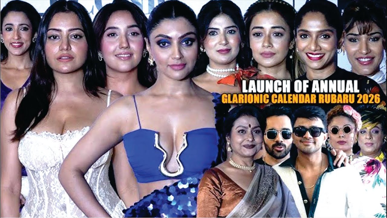 Ashnoor Kaur, Divya Agarwal, Akanksha Puri & More At Launch Of Annual Glarionic Calendar Rubaru 2026