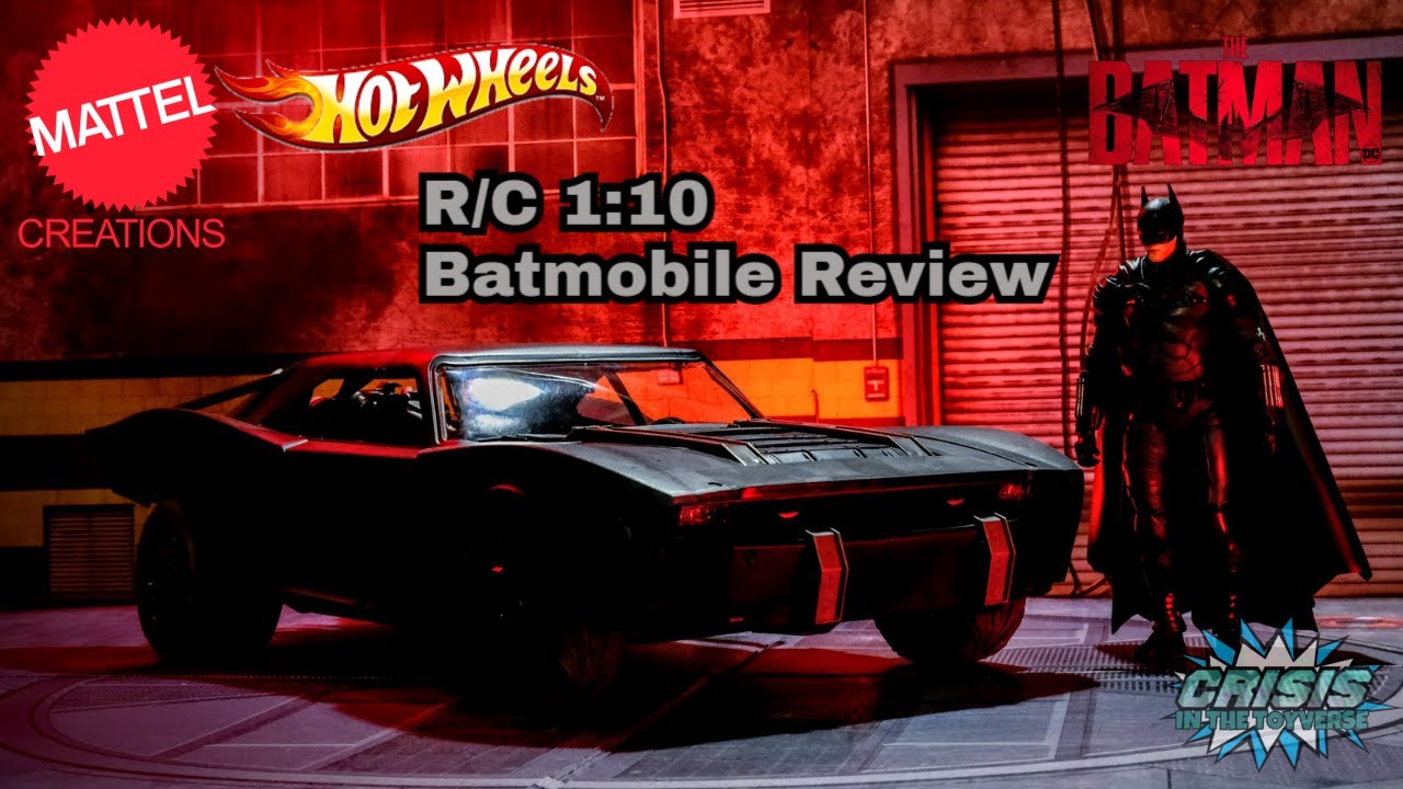 Обзор радиоуправляемого Бэтмобиля The Batman 1/10 от Mattel Creations Hot Wheels