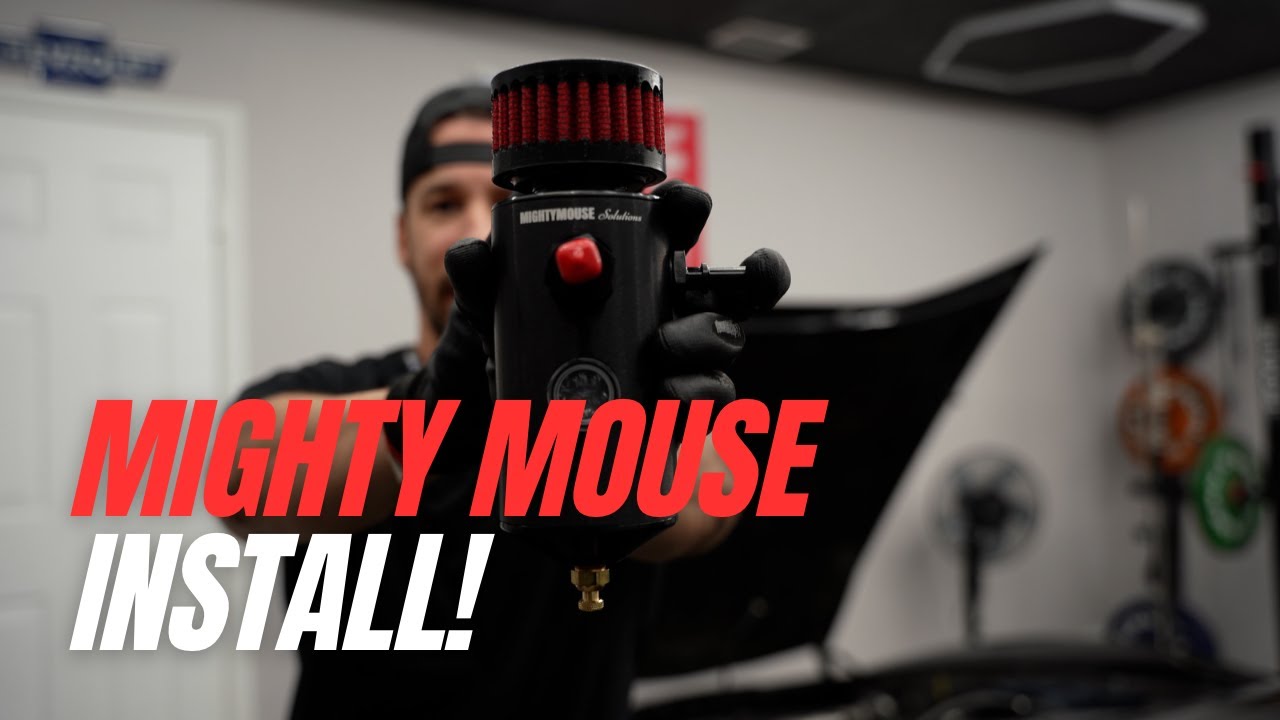Installing Mighty Mouse MILD Catch Can on LS7 - How To