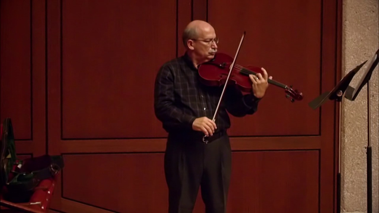 Albioni's Adagio in G minor, played on a solo Tertis viola