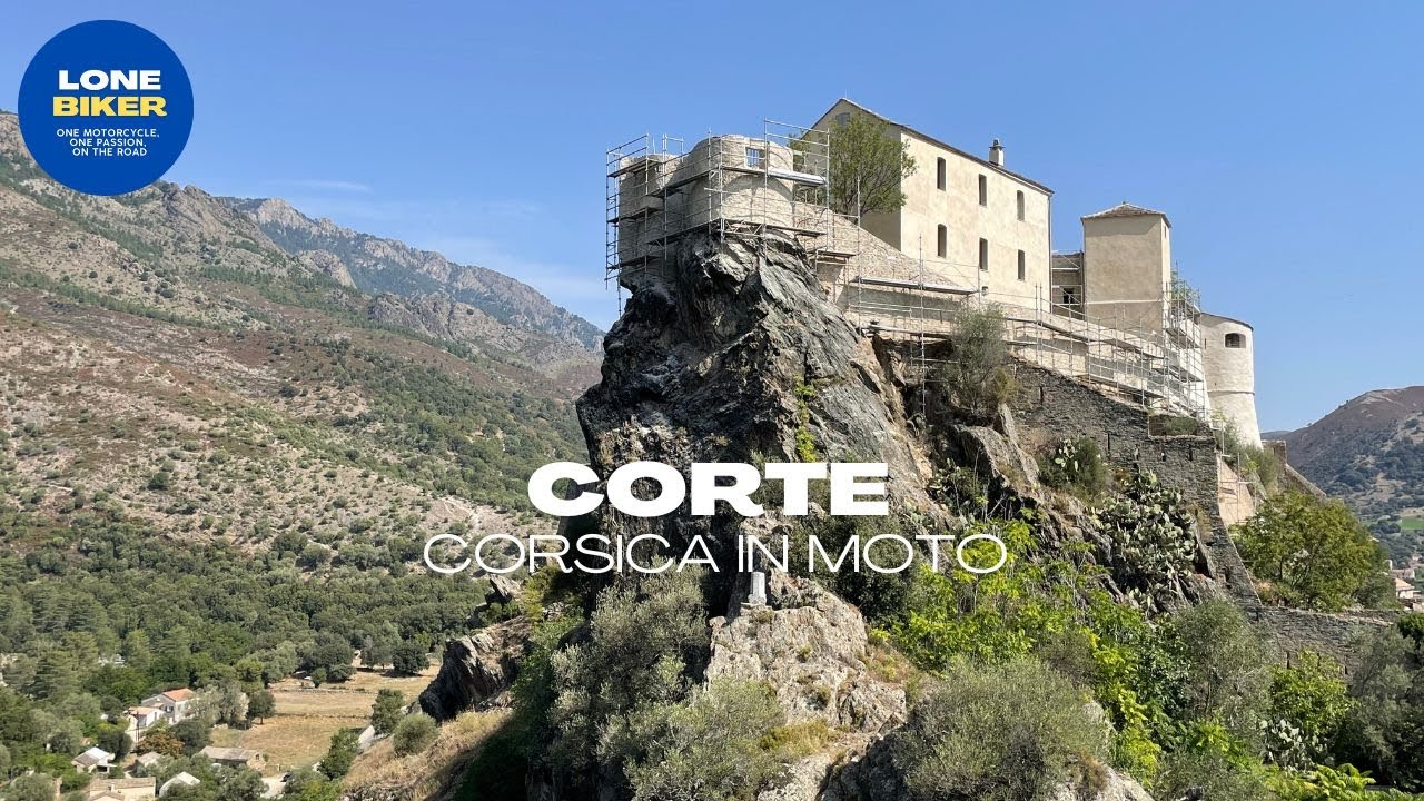 Corsica in moto - Corte e Valle della Restonica - BMW R 1250 GS - #gopro
