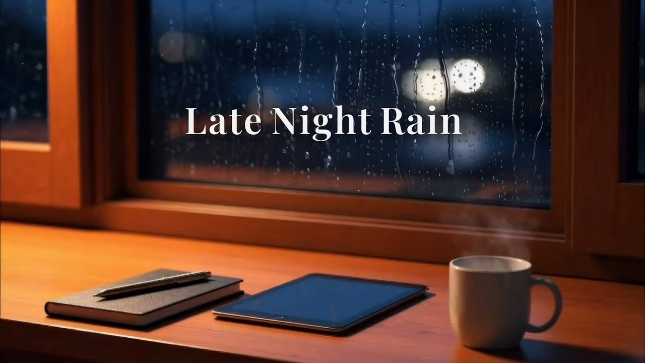 Late Night Rain | Ambient Music for Meditation, Study & Relaxation