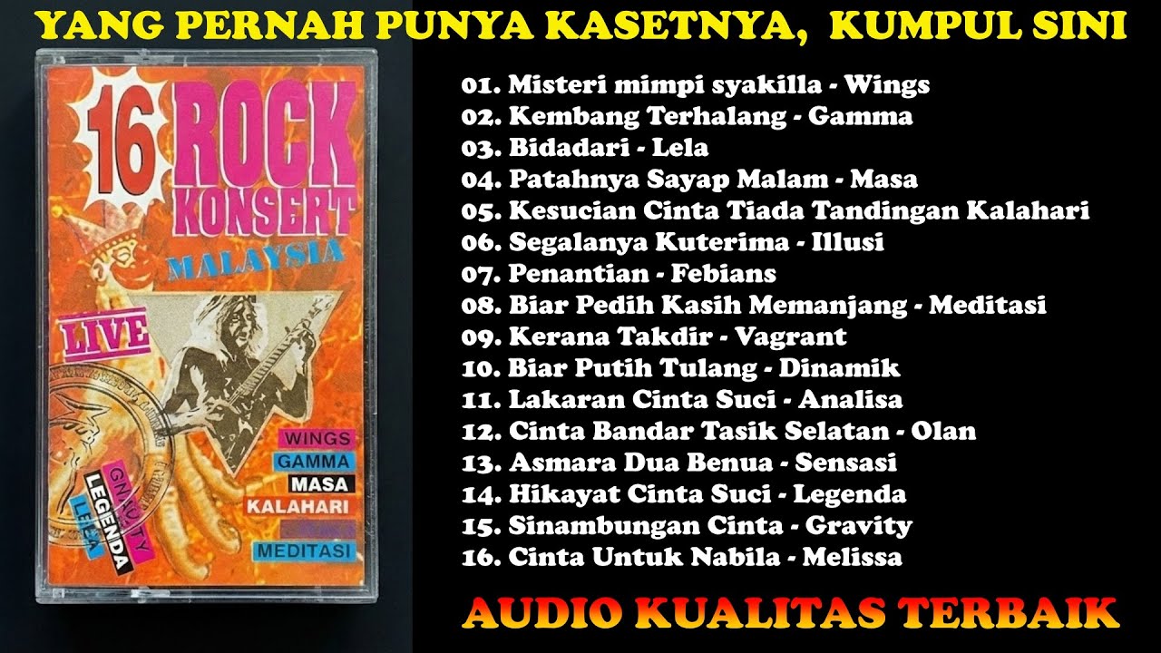 16 Rock konsert Sensasi Malaysia 1992