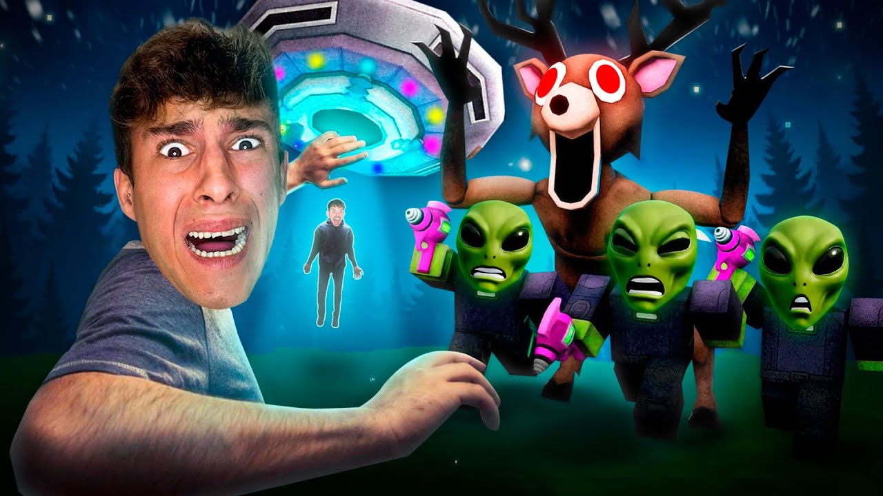 DERROTAMOS A LOS ALIENS EN 99 NOCHES EN EL BOSQUE!! 😱