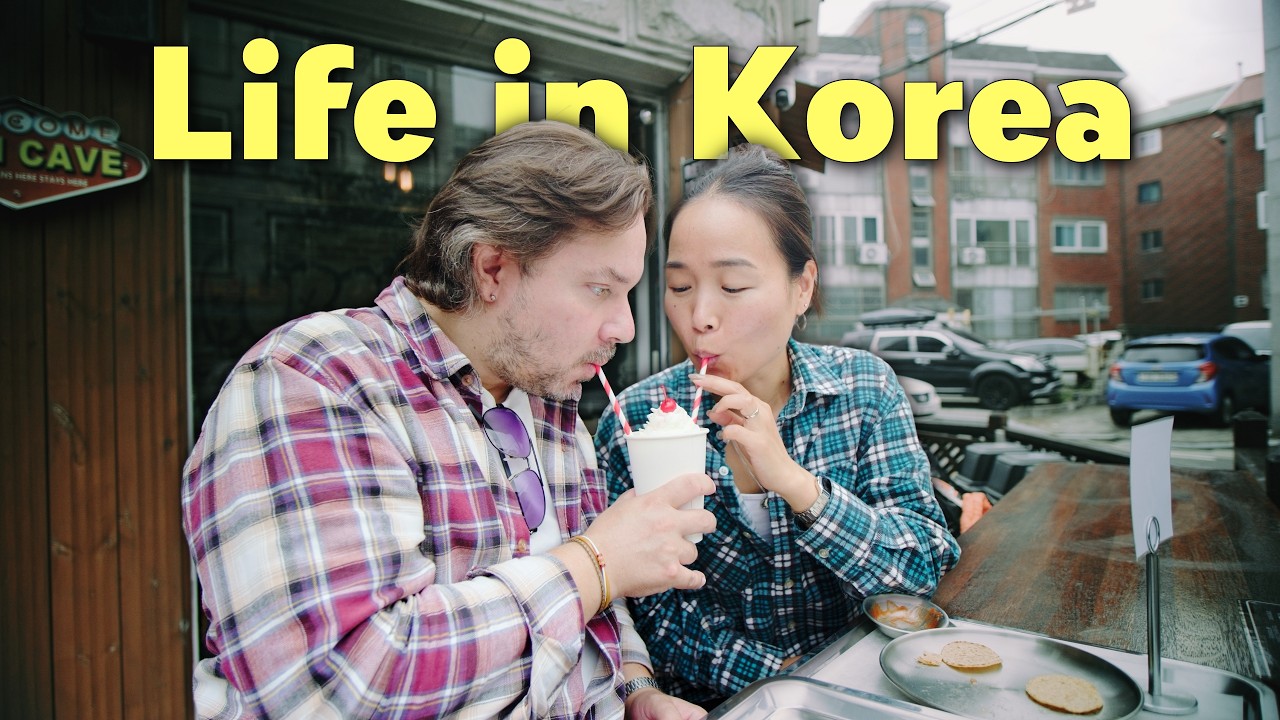 Life in Korea 🇰🇷 | Our New Weekly Routine, Cafe Hops & the Best Burger in Town