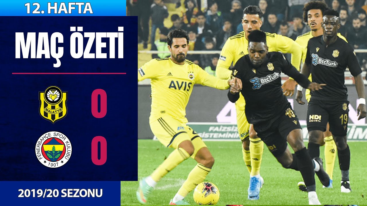 ÖZET: Yeni Malatyaspor 0-0 Fenerbahçe | 12. Hafta - 2019/20