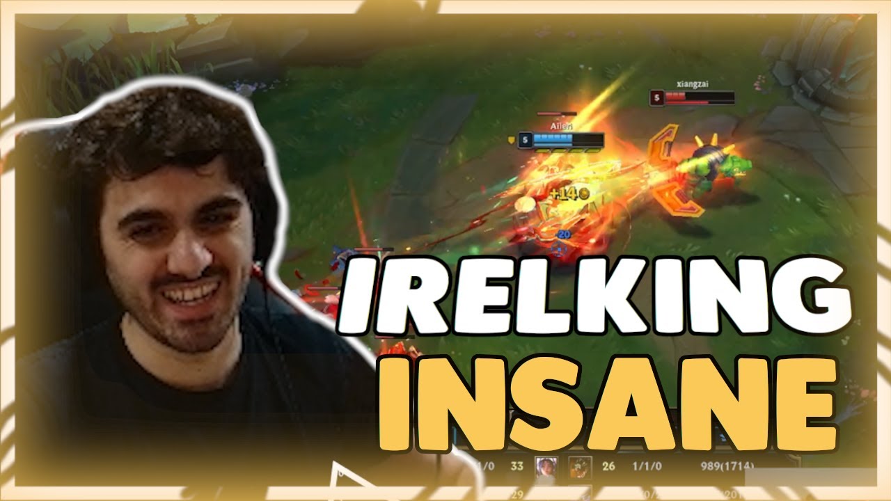 IRELKING IS SO CLEAN!