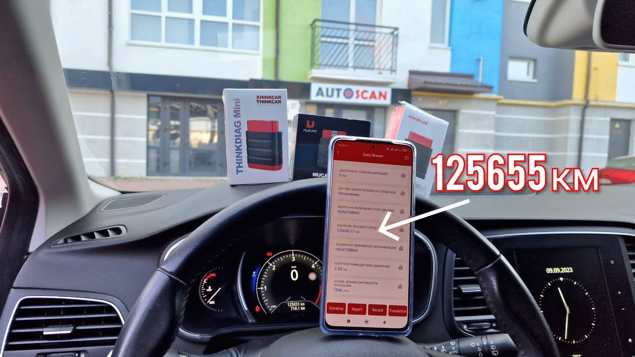 Яким недорогим сканером можна визначити пробіг авто? Thinkdiag Mini, Mucar BT200, Ediag mini.