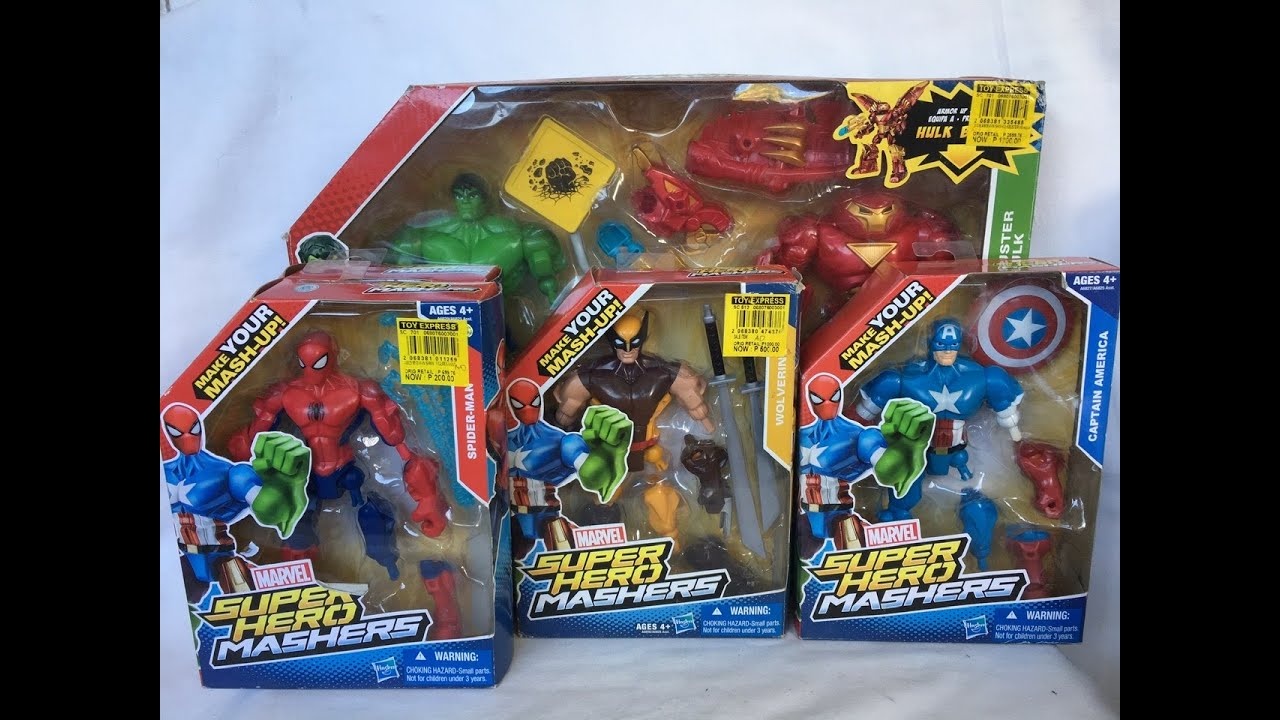 Marvel Super-Hero Mashers: sharing my collection.