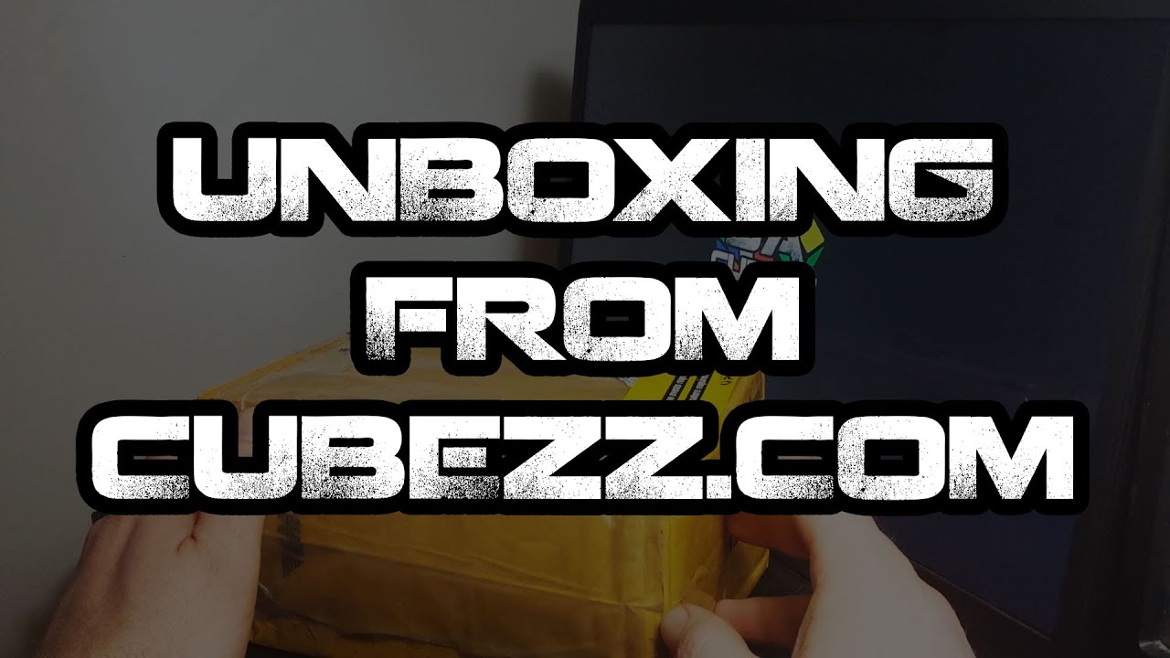 [Unboxing] Three cubes from Cubezz.com