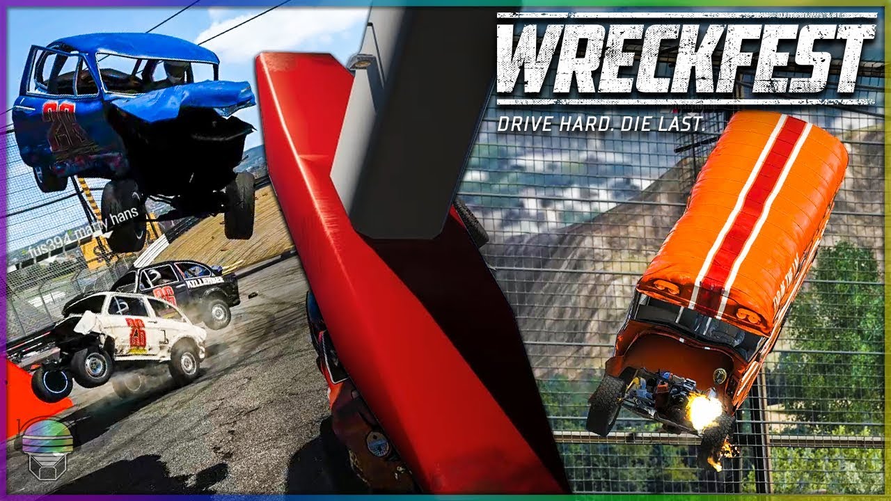 РАЗРУШАЮЩИЙ МАЯТНИК! | Wreckfest [Многопользовательская игра]
