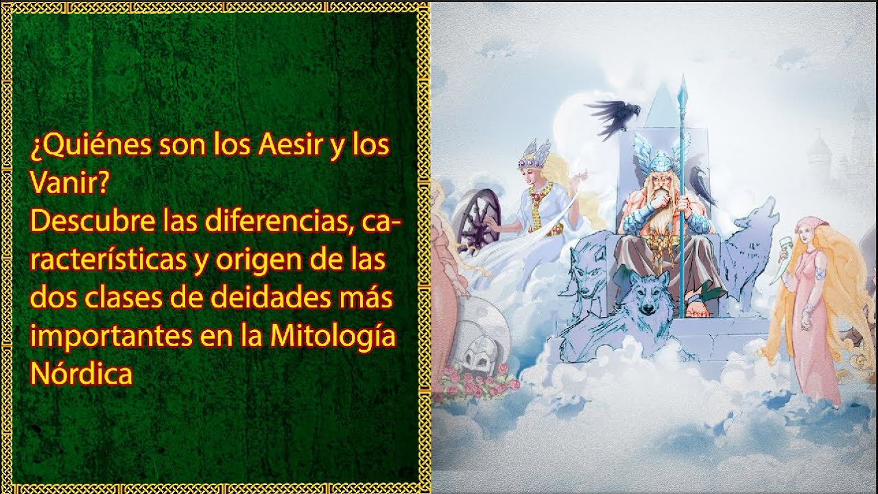¿Quiénes son los Aesir y Vanir? Diferencias y Características | Leyendas de los Dioses Nórdicos