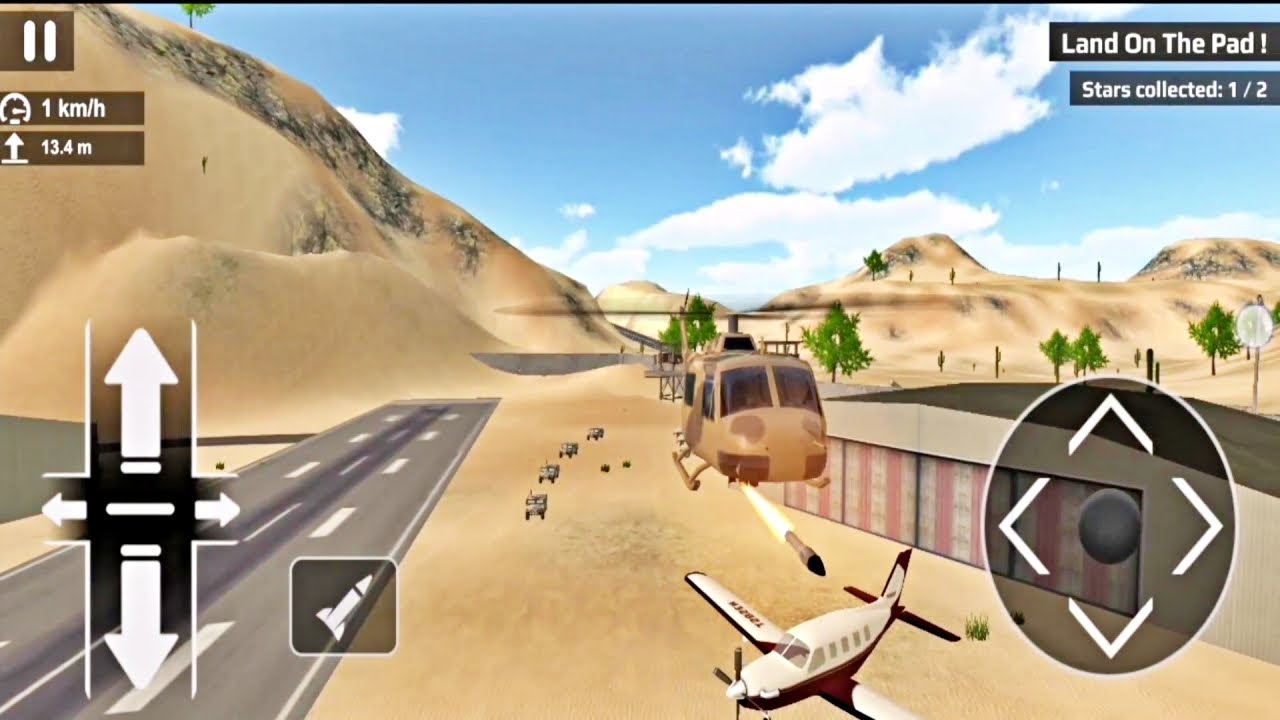 Helicopter Army Simulator New Missions Unlock - Part#4 - Android GamePlay