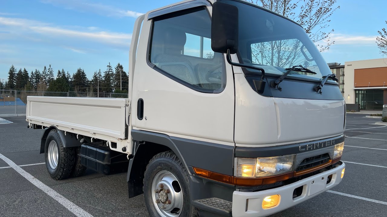 1997 Mitsubishi Canter Guts 4x4 FD501B diesel 4M40