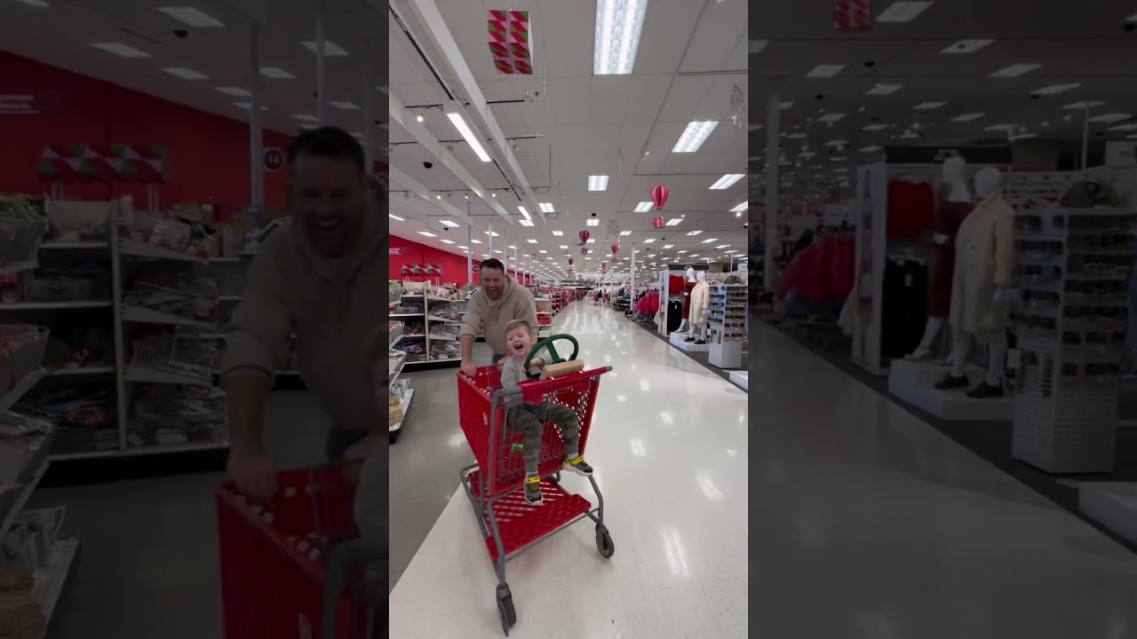 Race Car Shopping Cart || ViralHog