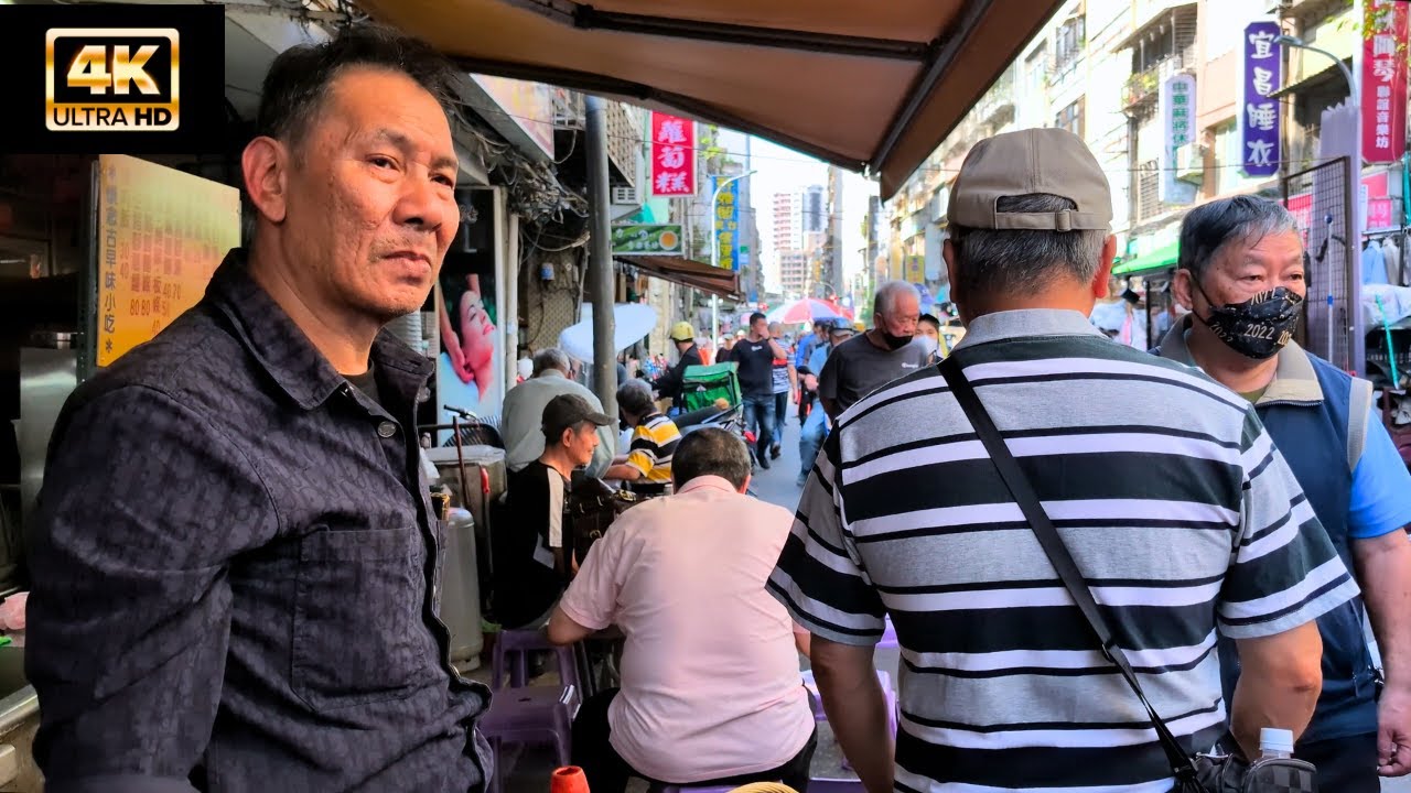 4K Taipei RED LIGHT District POV Walk