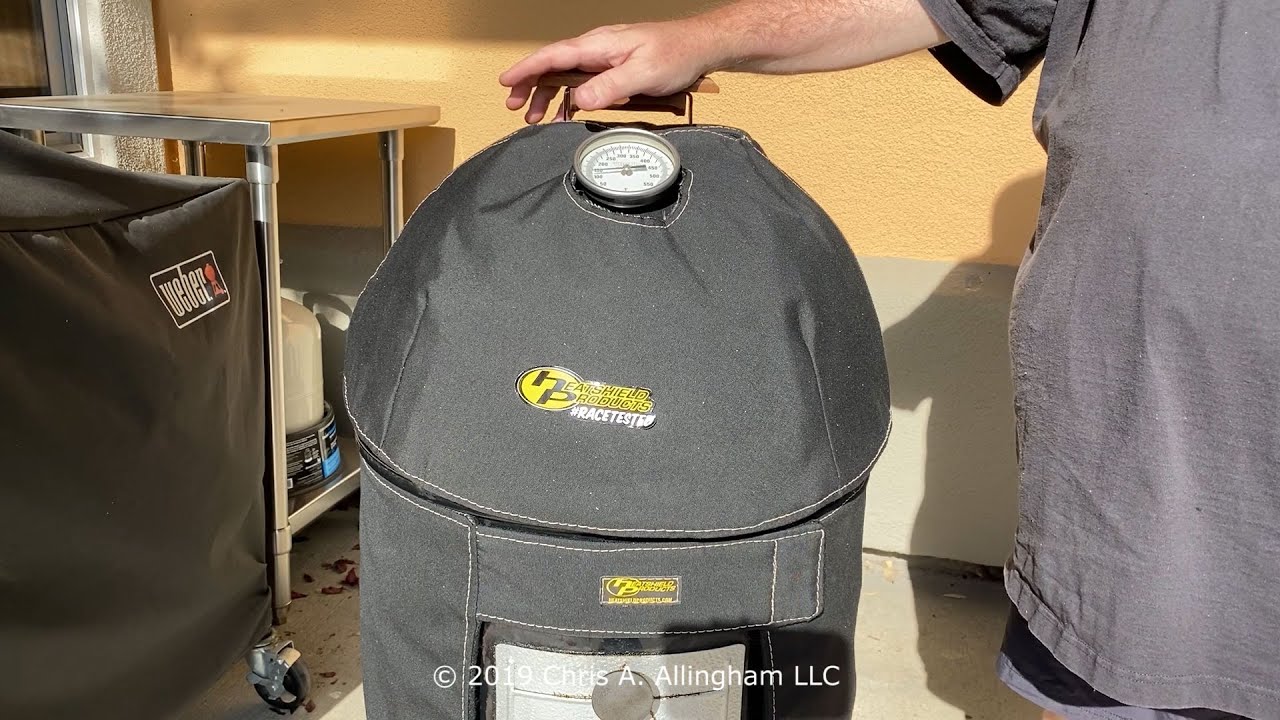 Review: WSM Insulated Smoker Jacket From Heatshield Products - TVWB - virtualweberbullet.com