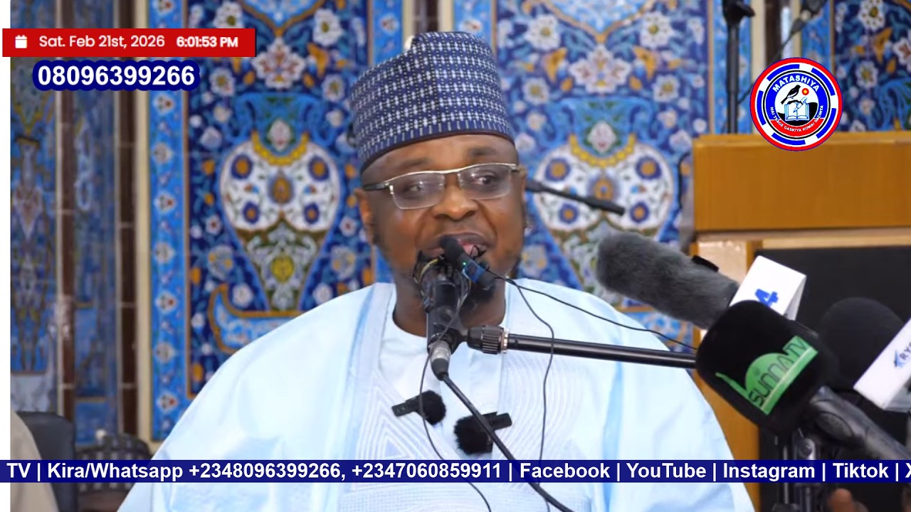 Kai tsaye tafsirin Alƙur'ani mai girma tare da Farfesa Isa Pantami Ramadan04