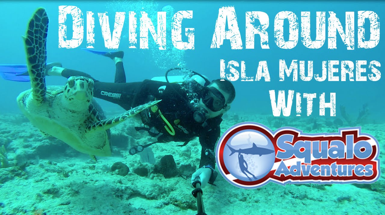 Scuba Diving Around Isla Mujeres, Mexico With Squalo Adventures