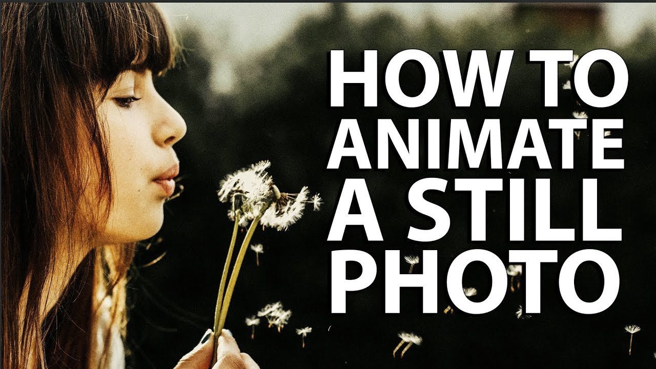 Анимация неподвижной фотографии в Photoshop