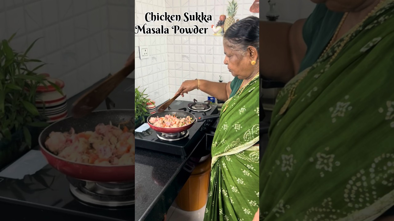 Mangalorean Chicken Sukka Masala Powder | Cooking With Shwetha Athish #Shorts