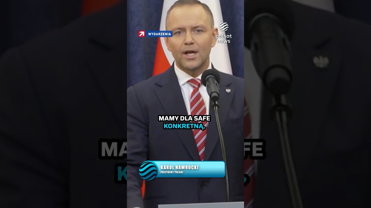 Nowy plan Nawrockiego. Wojna o program SAFE