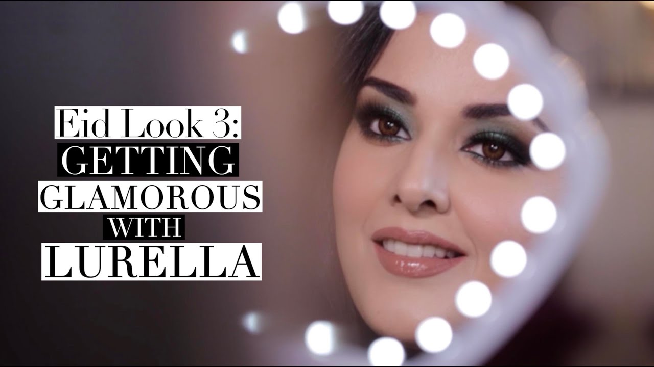 EID LOOK 3 I GETTING GLAMOROUS WITH LURELLA I GREEN SMOKEY EYES I BEYOND BEAUTY NATASHA