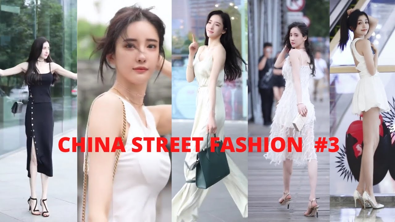 China Street Fashion #3 | Douyin China Tiktok 2020 | China Street Beautiful Sexy Girl