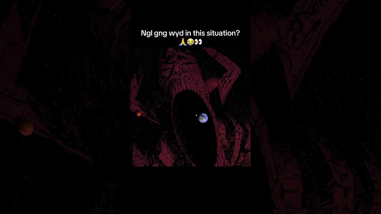 Galactus is horrifying #funny #marvel #scary #horror #dc #comics