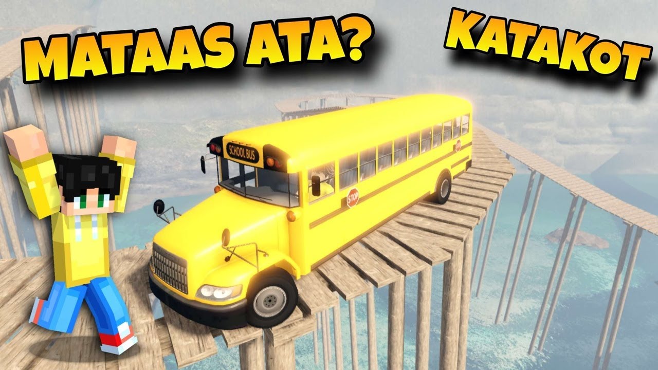 NAGING DRIVER AKO ng SCHOOL BUS at BUMYAHE sa MATAAS na BUNDOK sa ROBLOX