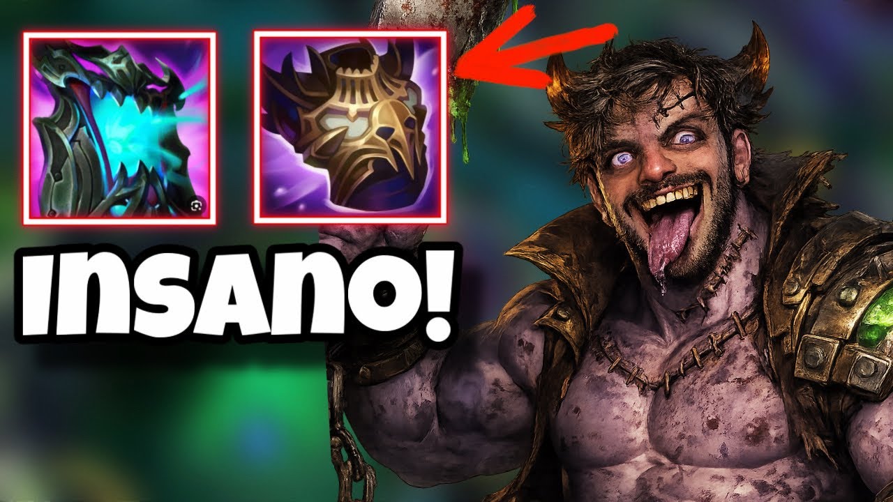 ESSA BUILD PODE QUEBRAR O JOGO! DR MUNDO COM OS NOVOS ITENS!