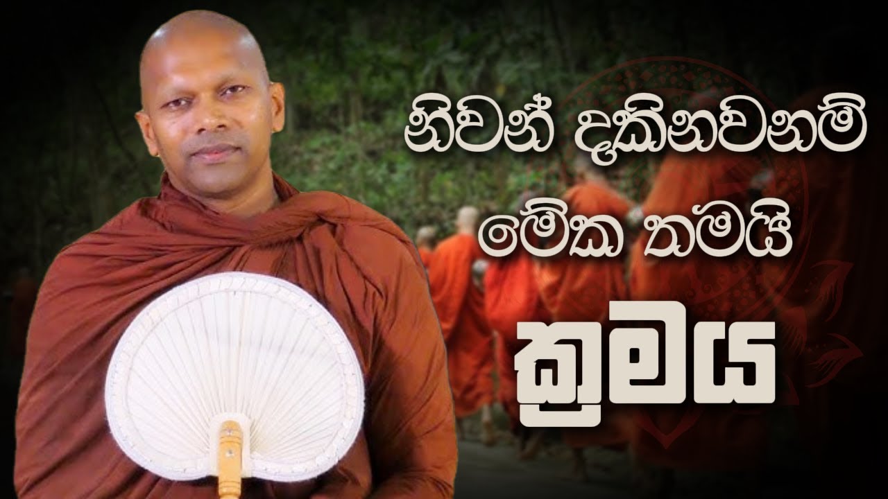 නිවන් දකිනවනම් මේක තමයි ක්‍රමය  | Niwana Soya | Niwathapa Thero #bana#budubana#niwanasoya