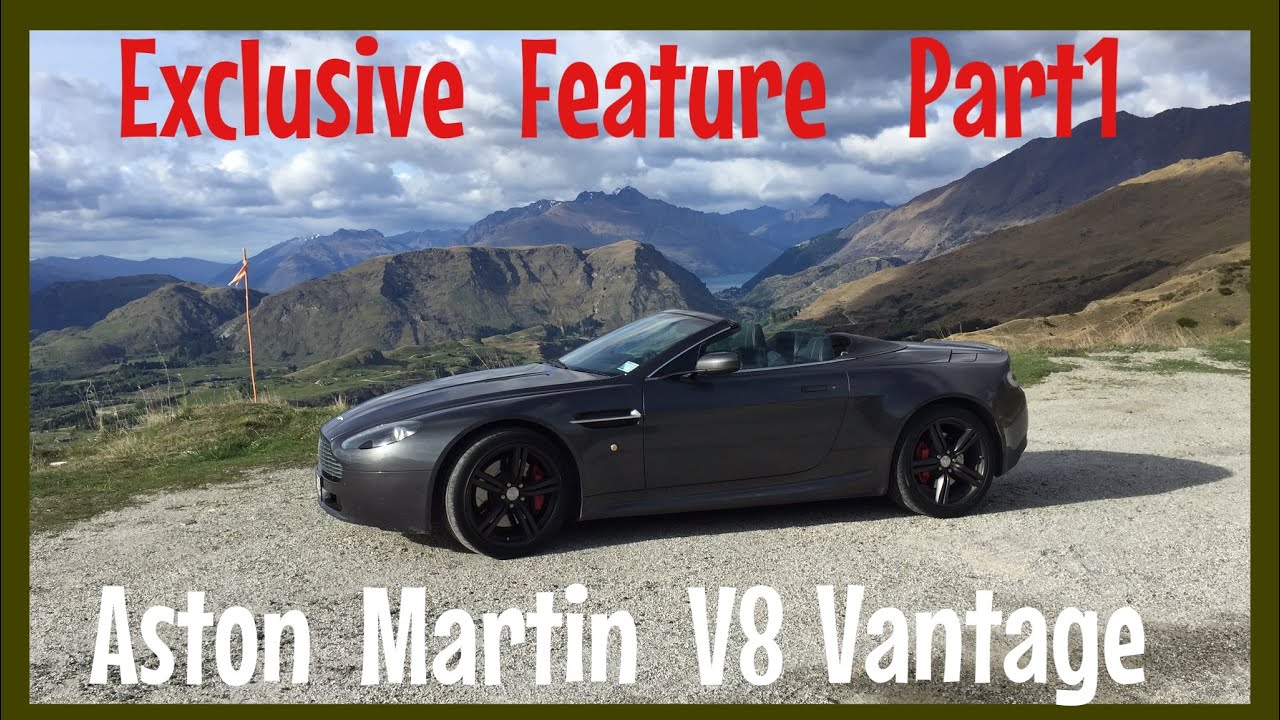 Aston Martin Vantage Convertible Drive.