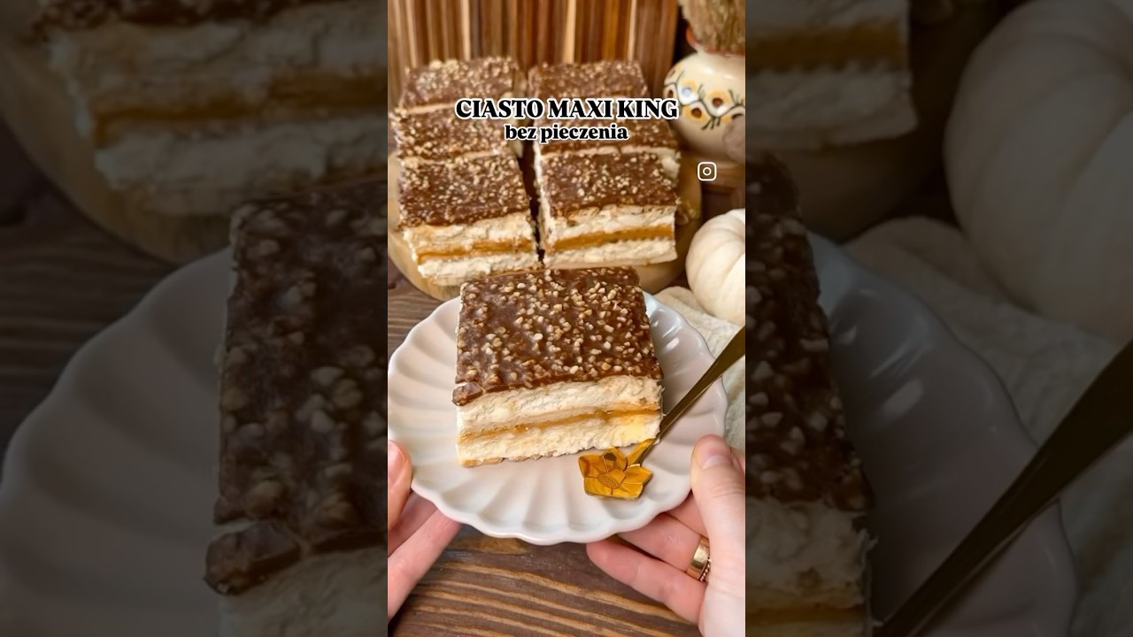 Ciasto maxi king bez pieczenia 😋😍 