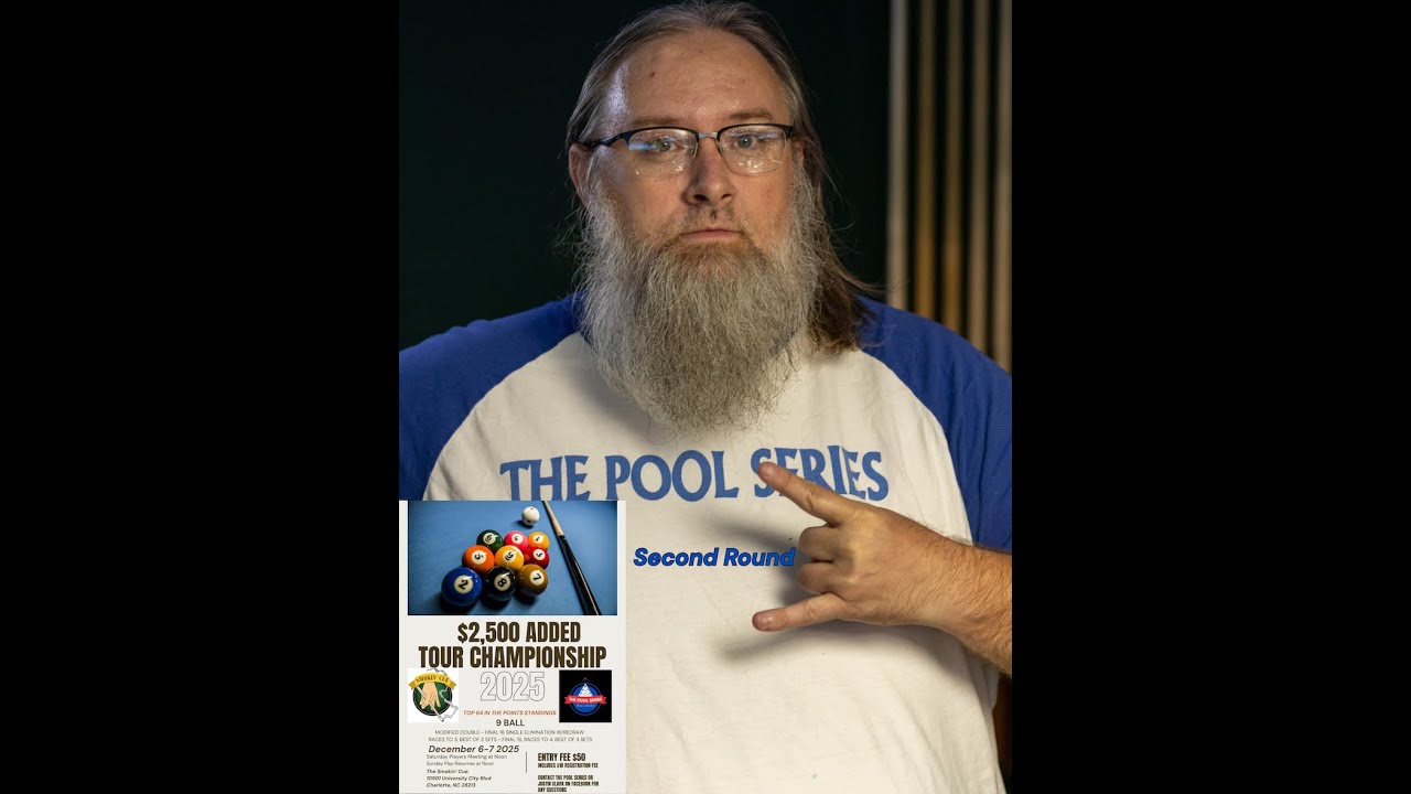 Justin Clark vs BJ Ussery - The Pool Series - 2025 Tour Championship - 9 Ball - 2nd Round - 12/6/25