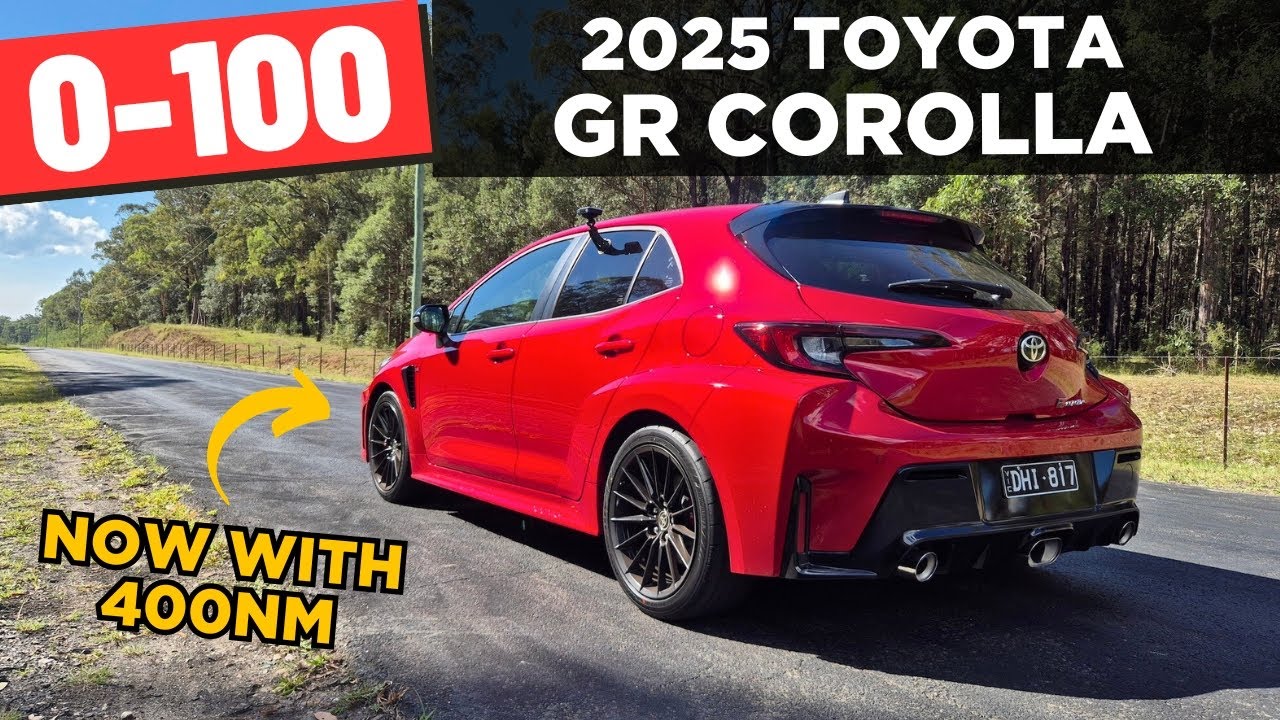 2025 Toyota GR Corolla review: 0-100 & POV test drive