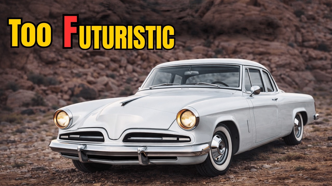 Футуристический Studebaker 1953 года, который погубил собственную компанию.