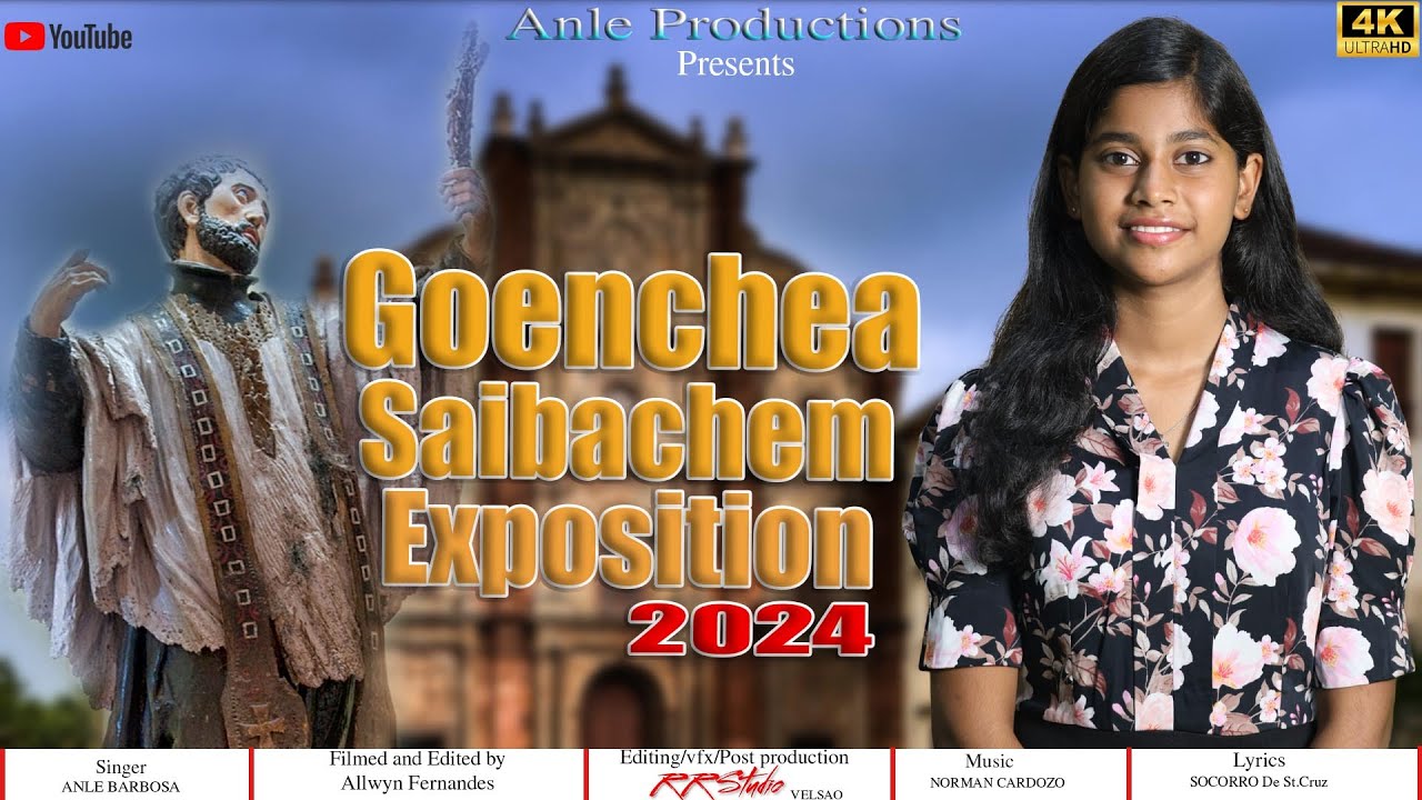 Goemchem Saibachem Exposition 2024 ||ANLE  BARBOSA || New Konkani Song ||