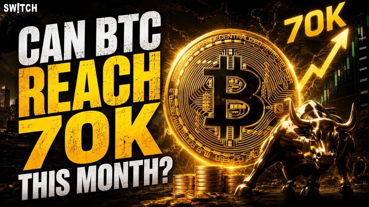 Crypto Market Pulse: Can BTC Reach 70K This Month?। Top News of The Day। Powered by CoinSwitch
