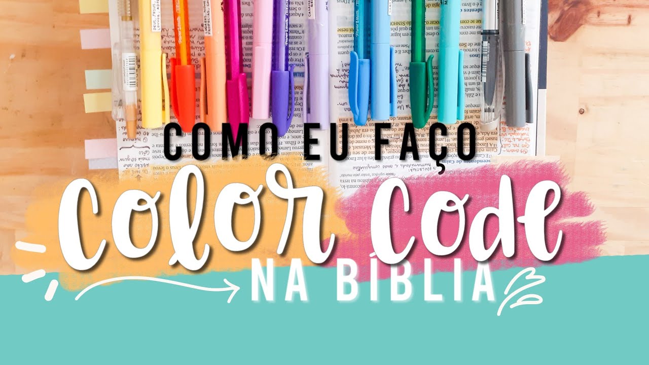 MEU COLOR CODE DA BÍBLIA