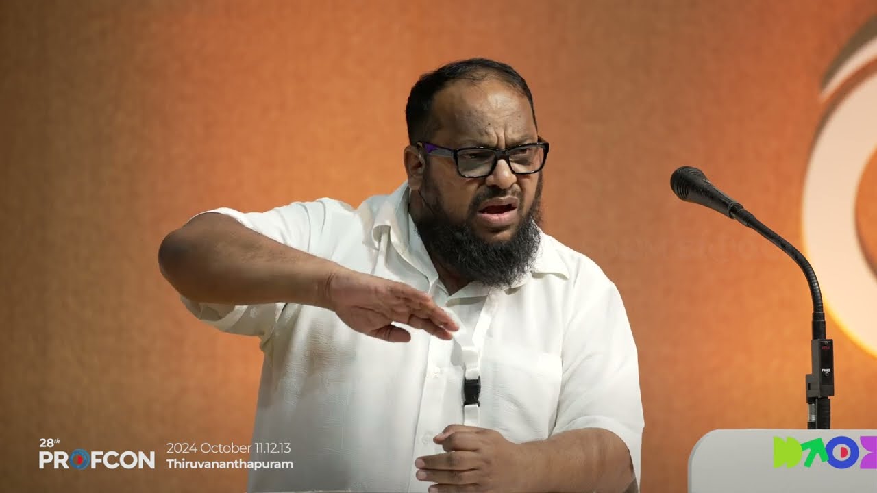 The Pioneer | Faisal P Sayed | 28th PROFCON | Trivandrum