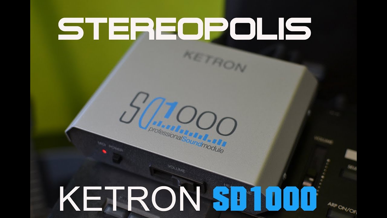 Ketron SD1000 - sound demo
