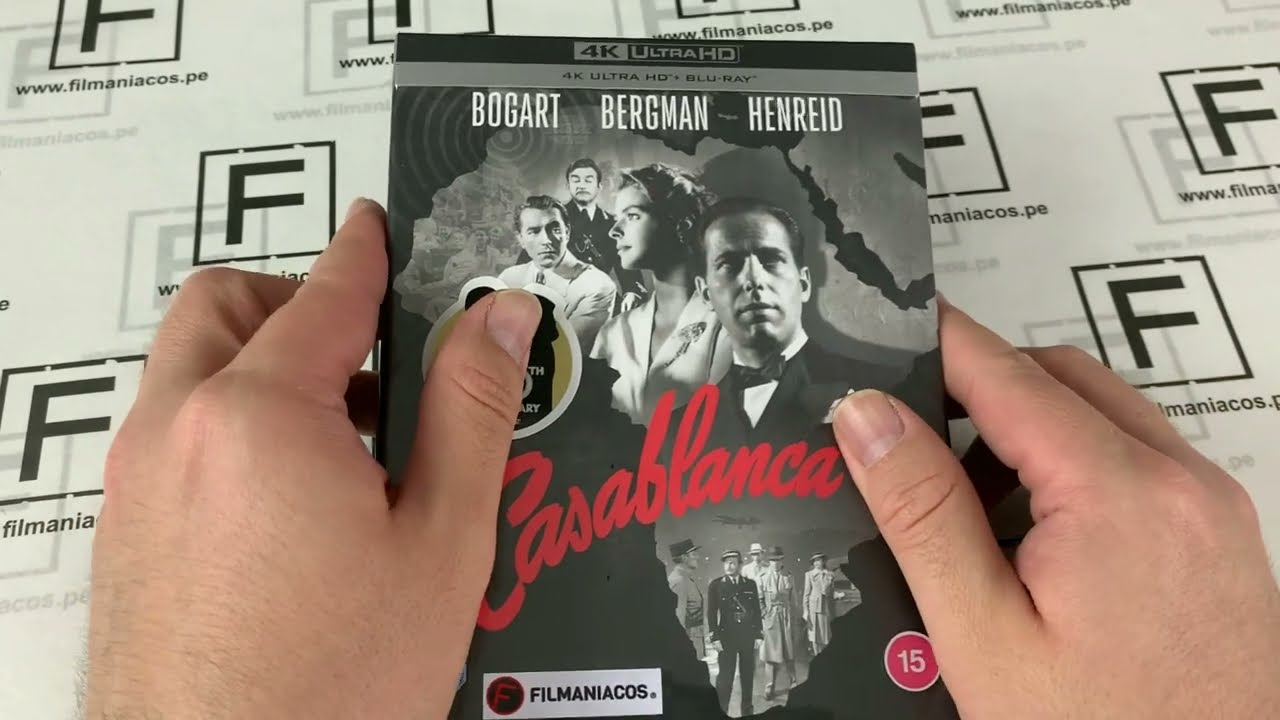 Casablanca (80th Anniversary Ultimate Collector’s Edition) (1942) [4K Ultra HD + Blu-ray] ¡UNBOXING!