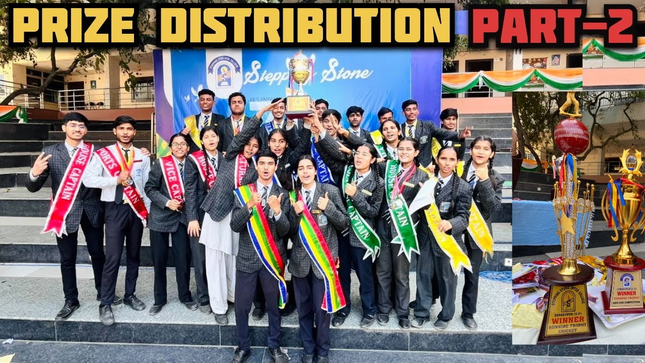 Part -2 || Prize Distribution || Stepping Stone School || Ariba Khan 