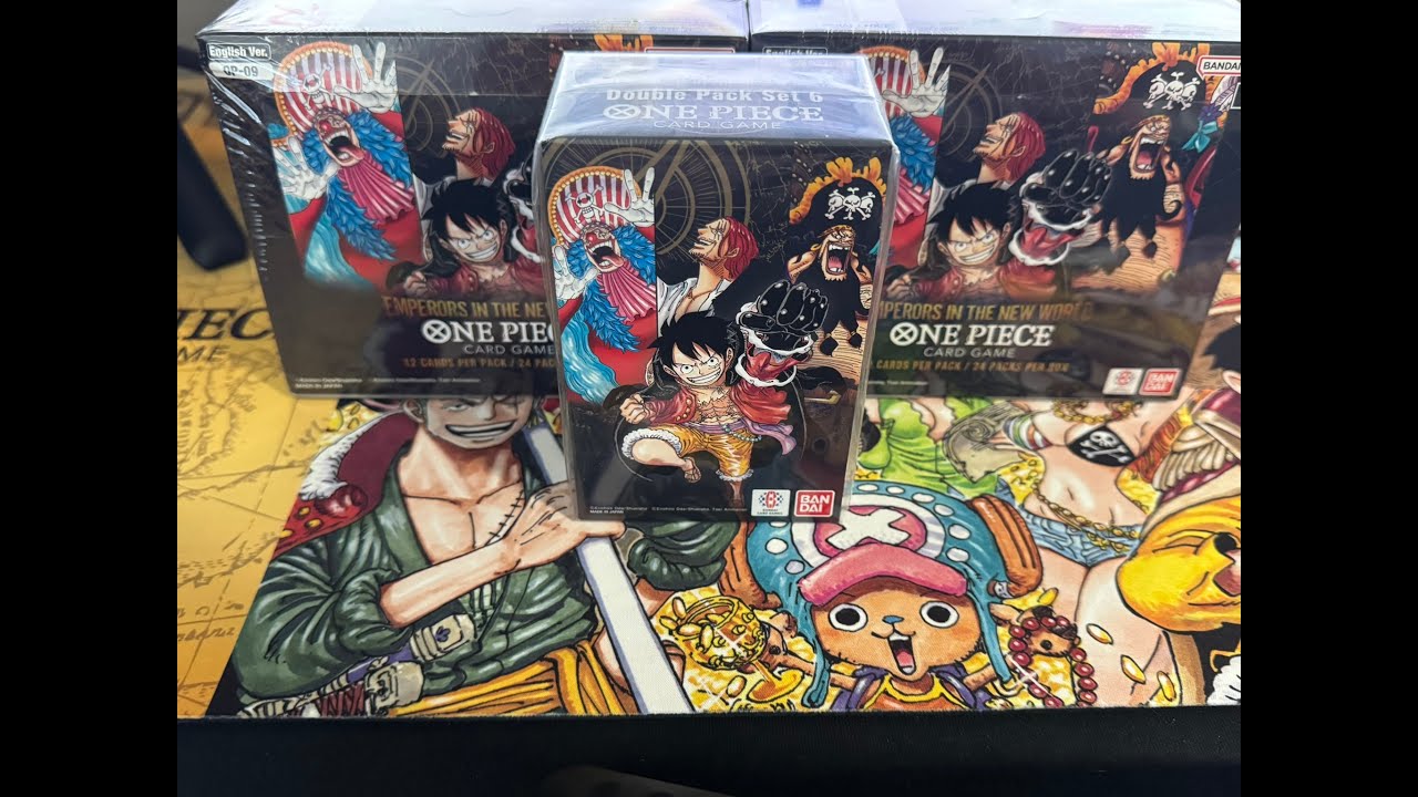 One Piece TCG OP09 Booster Box Battle W/ Giveaway Winner Announcement!