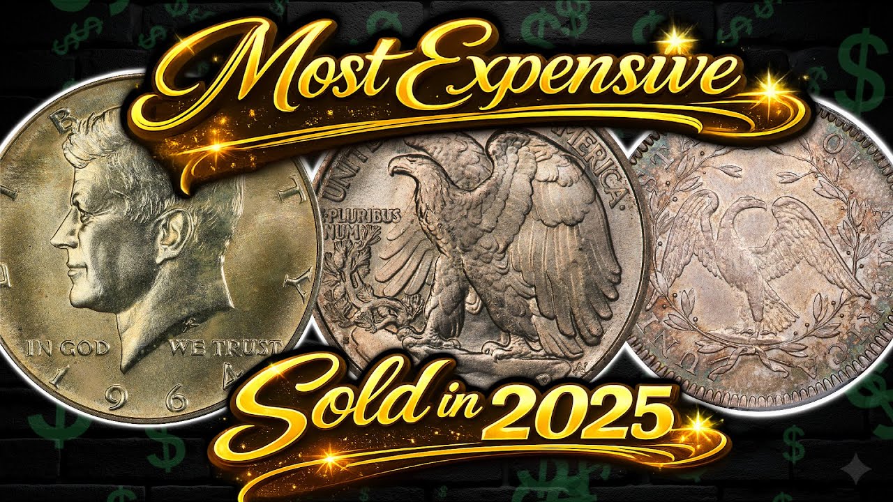 Top 10: Most Expensive Half Dollars sold in 2025
