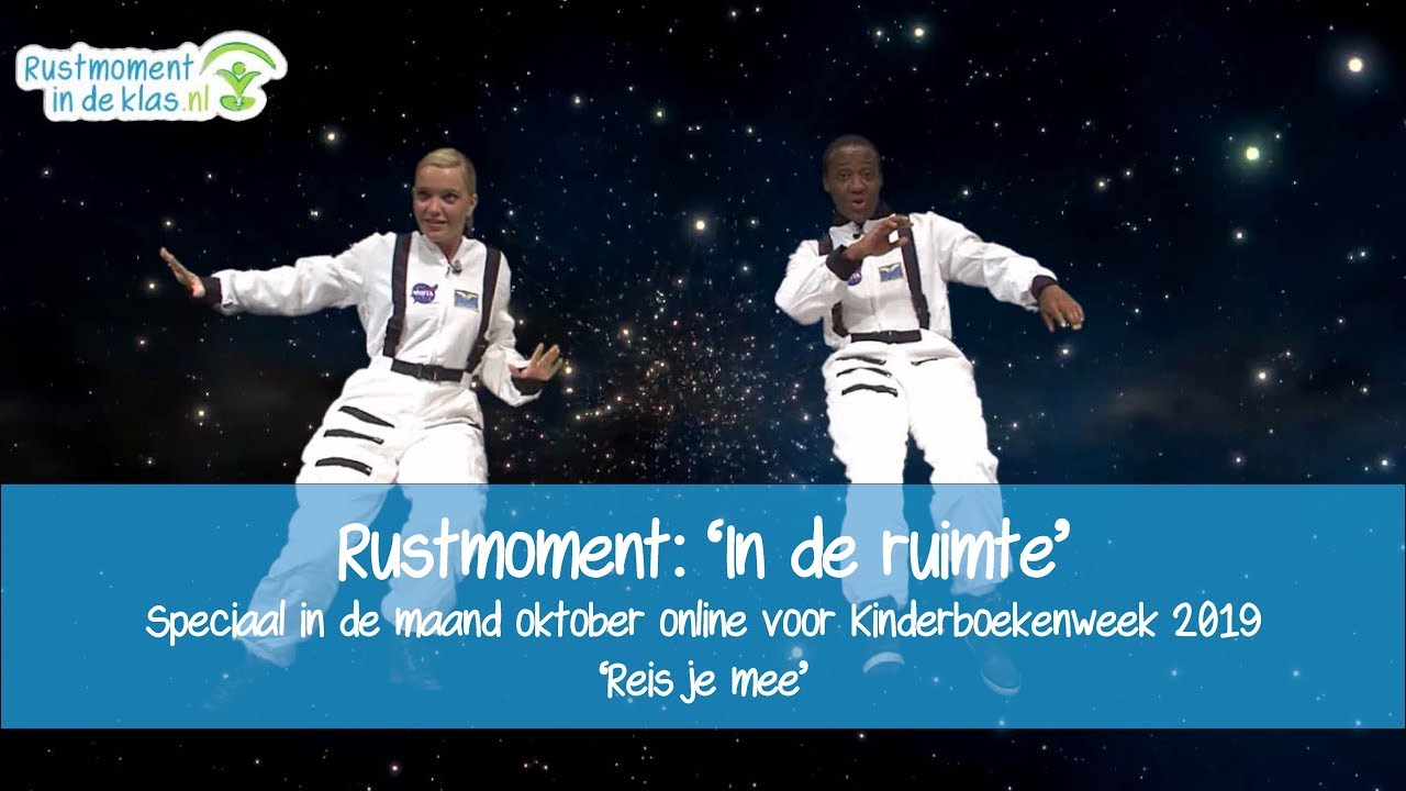 Rustmoment - Kinderboekenweek 2019 - Reis je mee: In de ruimte