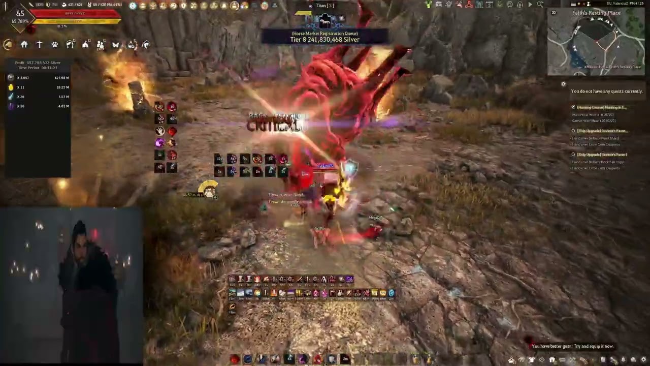 BDO | Awakening Warrior 1h Orbita With BDO Companion!