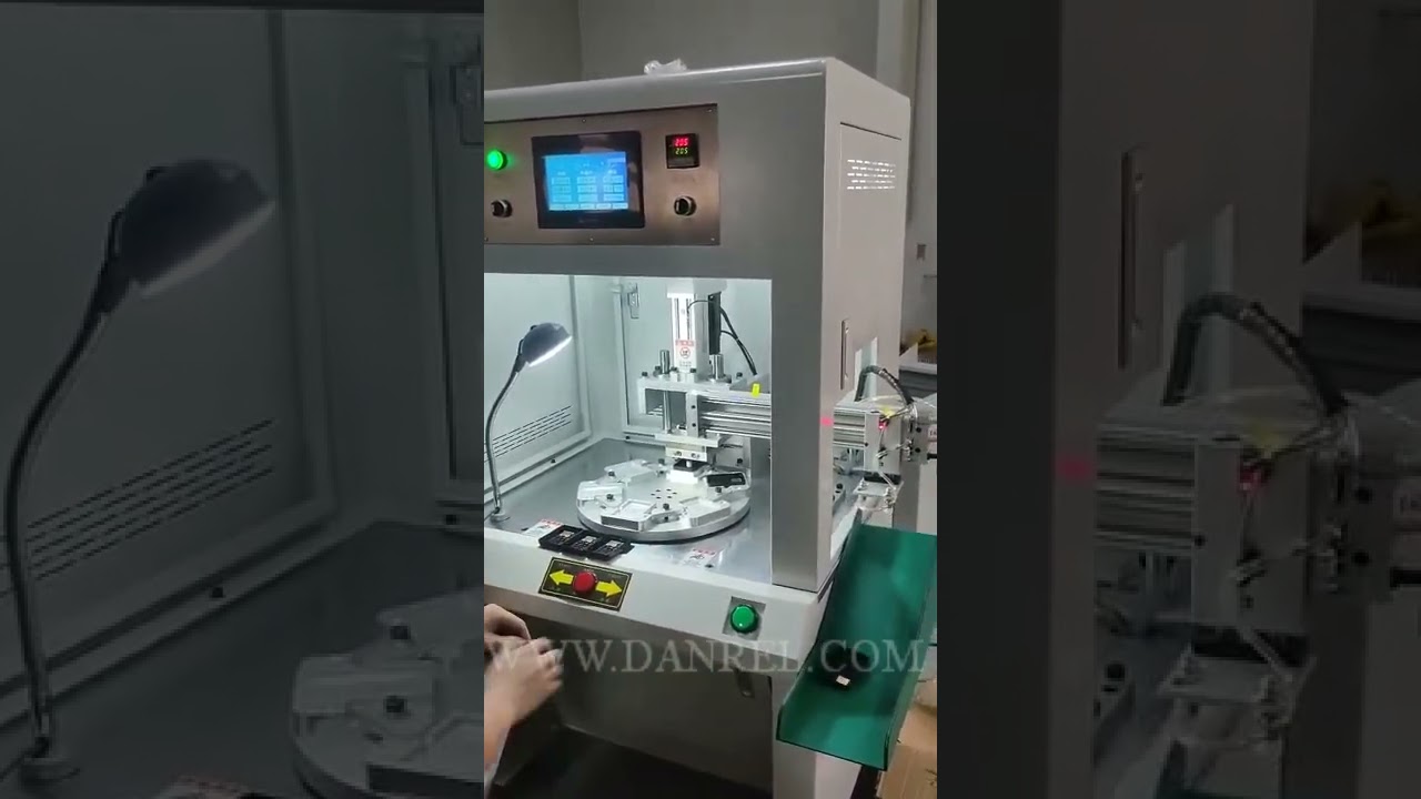 Servo Thermal Press Automatic Rotary Table Heat Staking Machine For Plastic Studs Welding